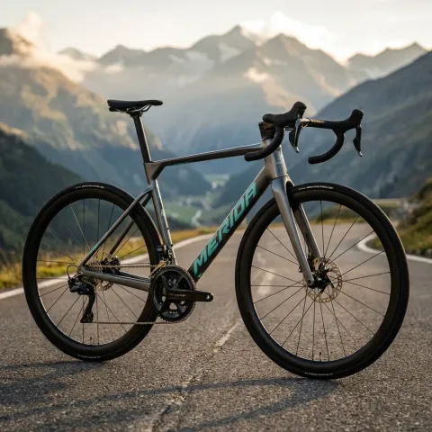MERIDA SCULTURA LIMITED Carbon-Rennrad - Di2, Größe S