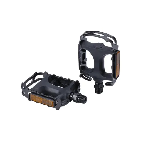 BBB MTB Plattformpedale Mount&Go 2.0 BPD-15B schwarz - Kunststoffkörper mit Metallkäfig,…