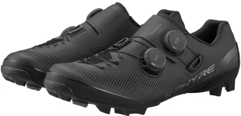 SHIMANO Fahrradschuhe XC903 Herren/Damen MTB SPD Größe 39 Schwarz - Crosscountry Rennschuhe
