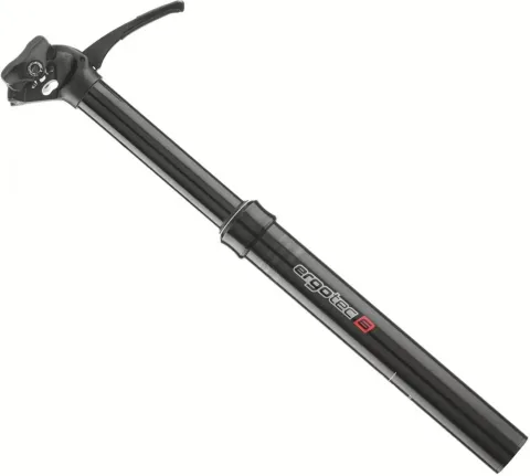 Ergotec Up & Down Teleskop-Sattelstütze 31,6 Millimeter schwarz - Aluminium 6061 T6, 402…
