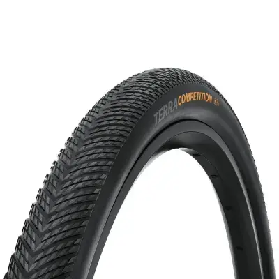 Continental Terra Competition Faltreifen 35-622 Schwarz - Leichter Gravelreifen für Gravel & Asphalt