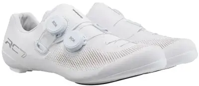 SHIMANO Fahrradschuhe RC703W Damen Road SPD-SL Fahrradschuhe Größe 38 Weiß
