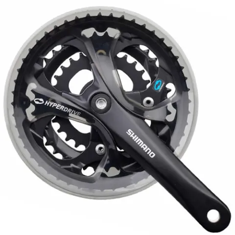 SHIMANO Kurbelgarnitur ACERA FC-M361 Kurbelgarnitur - 7-fach, 8-fach, 175 mm, 48-38, 28 Zähne