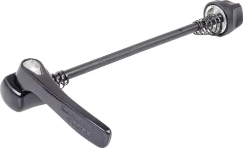 SHIMANO Schnellspanner 133 mm WH-S500, DH-T675 - 133 mm, 500,, Schwarz