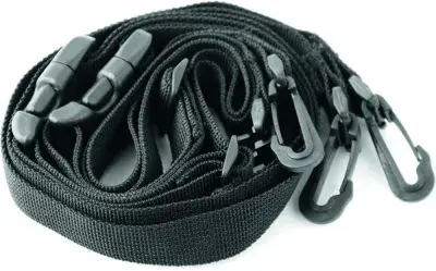 Burley Befestigungsgurte FLATBED OneSize schwarz - sichere Ladungssicherung