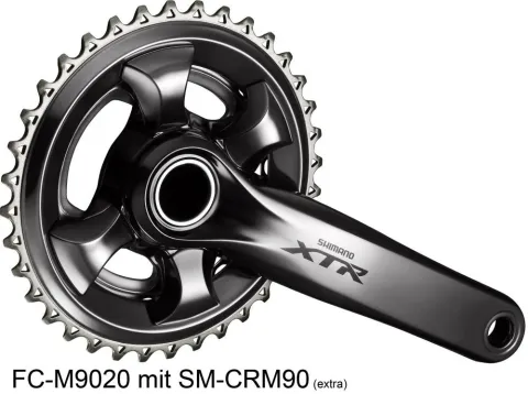 SHIMANO Kurbelgarnitur XTR FC-M9020 - 11-fach, 170 mm