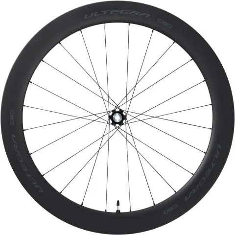 SHIMANO Vorderrad ULTEGRA WH-R8170 C60 TL Laufrad 28" 24 Loch Center-Lock 100x12 mm