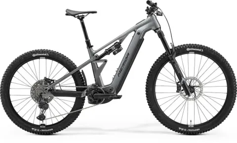 Merida ETMO 800 E-Mountainbike Fully - Größe S - gunmetal grey-black - 800 Wh - Bosch Performance…