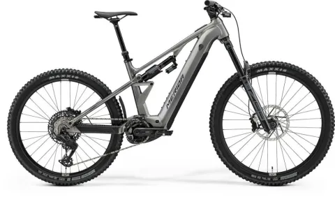 Merida eONE-EIGHTY 700 E-MTB Fully - Größe XS - gunmetal grey-black - 800 Wh - Bosch Performance…