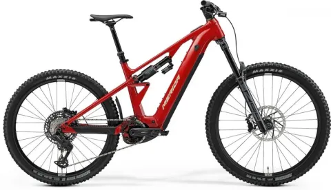 Merida eONE-EIGHTY 700 E-MTB Fully - Größe S - heritage red-brown - 800 Wh - Bosch Performance Line…