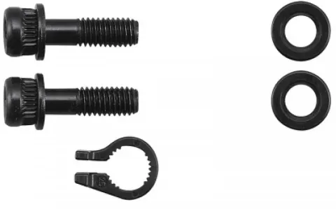 SHIMANO Scheibenbremsadapter PM/PM 203mm vorne & hinten - Bremsadapter für Postmount Scheibenbremsen