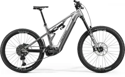 Merida eONE-EIGHTY 900 E-MTB Fully - Größe XL - gunmetal grey-black - 800 Wh - Bosch CX - 180…
