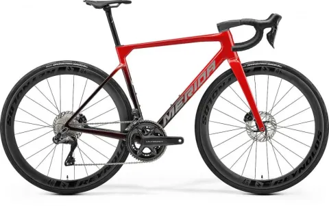 Merida SCULTURA 9000 Rennrad - Größe XL - passion red-dark race red-black - CF5 Carbonrahmen -…