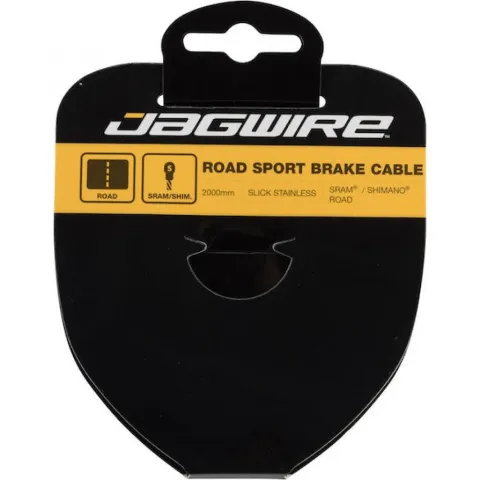Jagwire Bremszug Road Sport Edelstahl geschliffen 1.5 x 2000 mm Silber - präzise…