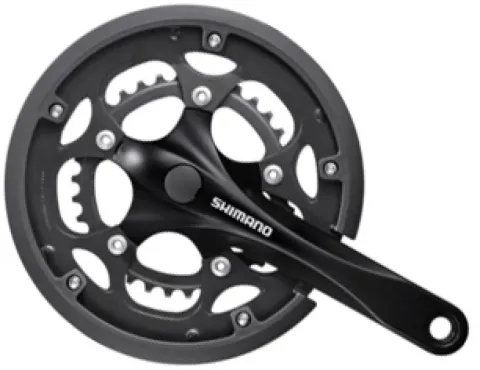 SHIMANO Kurbelgarnitur FC-RS200 8-fach Kurbelgarnitur - 8-fach, 175 mm, 50-34 Zähne, 34 Zähne