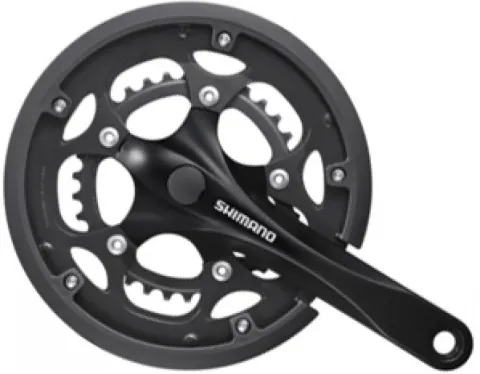 SHIMANO Kurbelgarnitur FC-RS200 8-fach Kurbelgarnitur - 8-fach, 170 mm, 50-34 Zähne, 34 Zähne