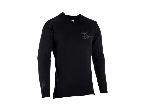 Leatt MTB All Mountain 5.0 Jersey Größe XXL Schwarz - Windblock-Trikot für jede Wetterlage
