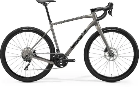 Merida SILEX 400 warm slate grey(black) S grau - vielseitiges Gravelbike für Abenteuer