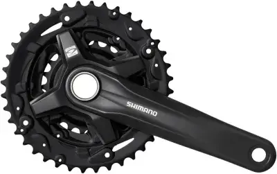SHIMANO Kurbelgarnitur FC-M210-2 Kurbelgarnitur - 210-2, 170 mm, 36-22 Zähne, 22 Zähne