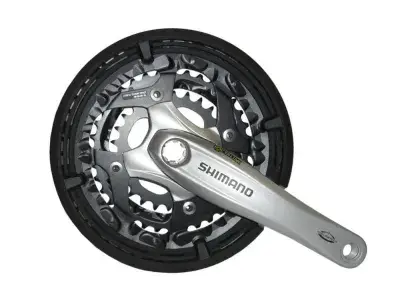 SHIMANO Kurbelgarnitur FC-T521 10-fach Kurbelgarnitur - 10-fach, 175 mm, 48-36, 26 Zähne