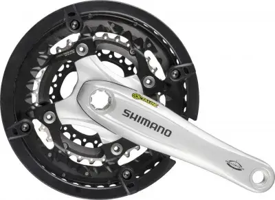 SHIMANO Kurbelgarnitur FC-T521 10-fach Kurbelgarnitur - 10-fach, 175 mm, 44-32, 24 Zähne