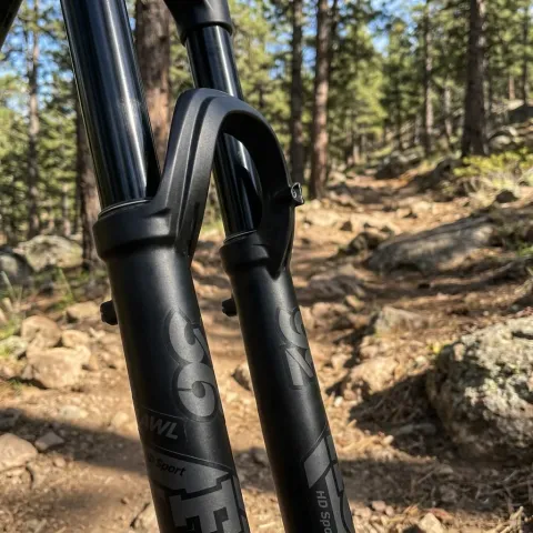 FOX Decal Kit 36 AWL HD Sport, Matte Black Fork - stilvolles Gabel-Tuning