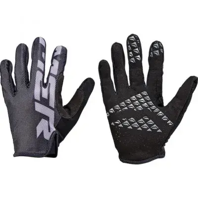 Merida Handschuhe TRAIL schwarz/grau L Schwarz/grau - atmungsaktiver Grip für Trail & MTB