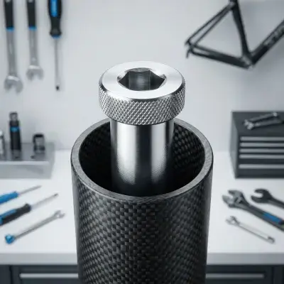 SHIMANO RÄNDELMUTTER 25MM F. CARB.GABE Innensechskantmutter - 25MM