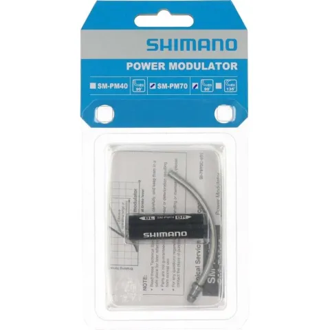 SHIMANO Power-Modulator SM-PM70, Aluminium, Power-Modulator - 70,, Schwarz