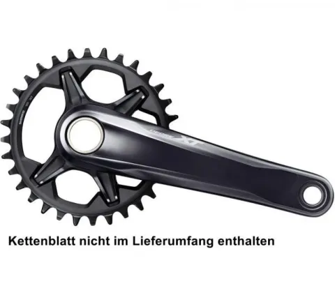 SHIMANO Kurbelgarnitur DEORE XT FC-M8120-1 - 8120-1, 12-fach, 165 mm