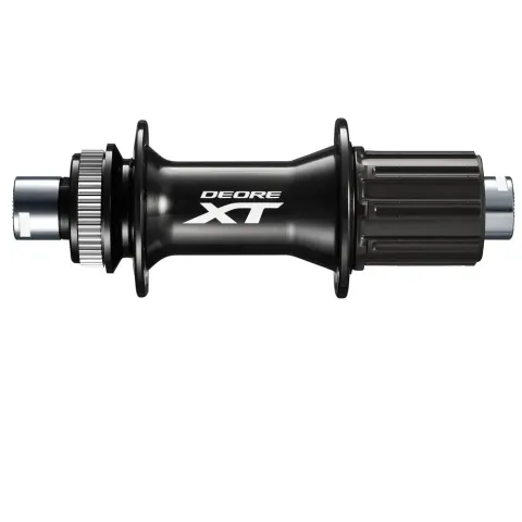 SHIMANO Hinterradnabe DEORE XT FH-M8010-B Center-Lock - 148x12 mm, 12 mm, Schwarz 32 Loch