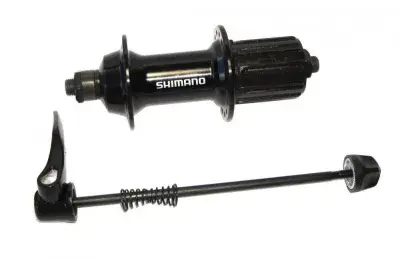 SHIMANO Hinterradnabe FH-RS400 32 Loch Schnellspanner Schwarz