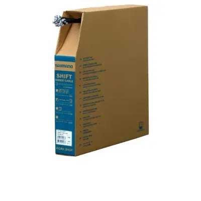 SHIMANO 50 Stück. Schaltzug MTB/Road OPTISLICK Schaltzug - Bulk-Pack für Werkstatt und Flotte