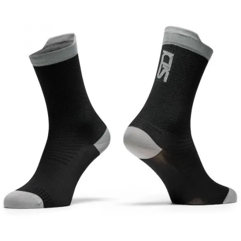 Sidi Socken Nitidus black 40-43 Schwarz - atmungsaktive Radsocken mit Geruchskontrolle