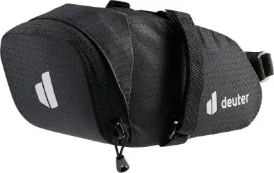 Deuter Bike Bag 0.8L Satteltasche Schwarz - Leicht, reflektierend & nachhaltig