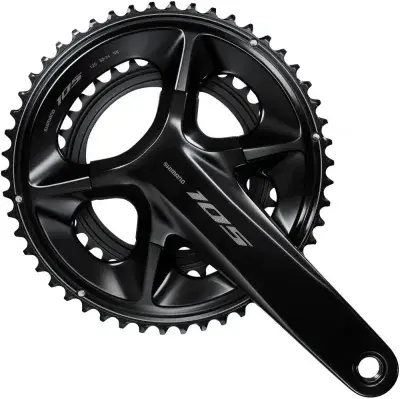 SHIMANO Kurbelgarnitur 105 FC-R7100 Kurbelgarnitur - 52-36