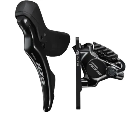 SHIMANO Scheibenbremse ST-R7120/BR-R7170 VR Scheibenbremse - hydraulische Rennrad-Vorderradbremse
