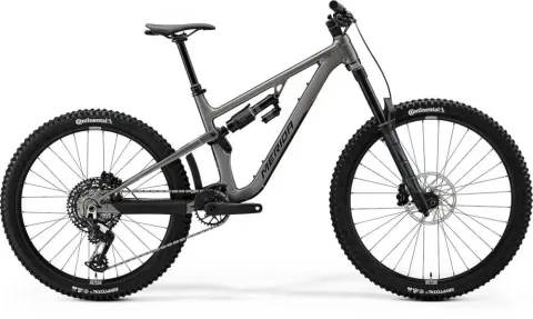 Merida ONE-SIXTY 700 S grau - leistungsstarkes Enduro-MTB für anspruchsvolle Trails