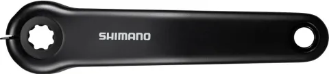 SHIMANO Kurbelarmset E-BIKE SYSTEMS FC-E6100 - 170 mm, Schwarz