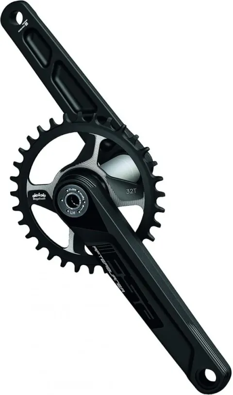 FSA Kurbelgarnitur Afterburner Modular Direct Mount 175 mm Schwarz - steife Performance-Kurbel