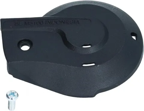 SHIMANO Gehäuse-Abdeckung unten links mit Schrauben SL-M5100-I - Größe M