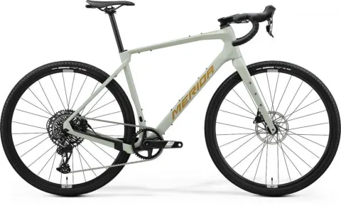 Merida SILEX 5000 silk moss grey (river clay) XL grün - vielseitiges Gravelbike für Abenteuer