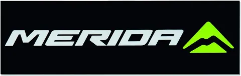 Merida Aufkleber MERIDA Logo schwarz 15 x 4,7 cm Schwarz - stilvolles Bike-Tuning
