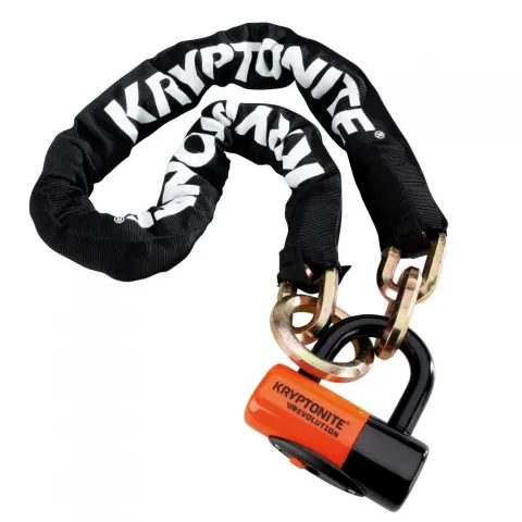 Kryptonite New York Cinch Ring Lock 1213 - Hochsicherheits-Kettenschloss für Fahrrad und E-Bike -…