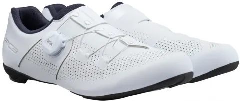 SHIMANO Fahrradschuhe RC302 Herren/Damen Road SPD-SL Größe 52 Weiß