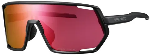 SHIMANO TECHNIUM MATTE BLACK RIDESCAPE RD Brille - robustes Vollranddesign für Strasse und Offroad