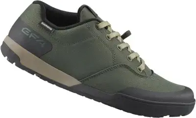 SHIMANO Fahrradschuhe GF400 Herren/Damen MTB FLATPEDAL Fahrradschuhe Größe 42 Grün