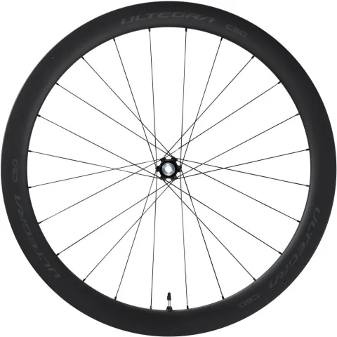 SHIMANO Vorderrad ULTEGRA WH-R8170 C50 TL Laufrad 28" 24 Loch Center-Lock 100x12 mm