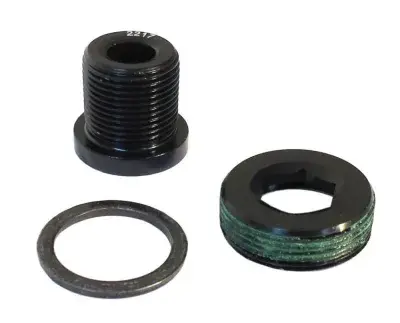 Truvativ Kurbelschrauben für Kurbelarm M15/M22, GXP rechts - 22, schwarz