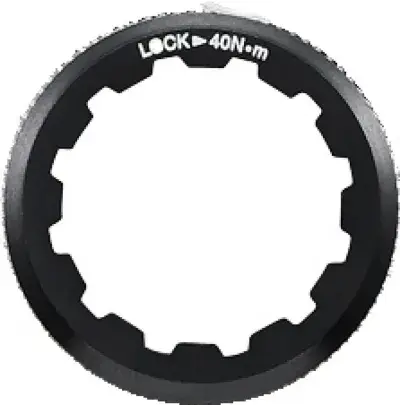 SHIMANO Verschlussring CS-M9100 - Lockring für XTR 12-fach Kassette, 5 g